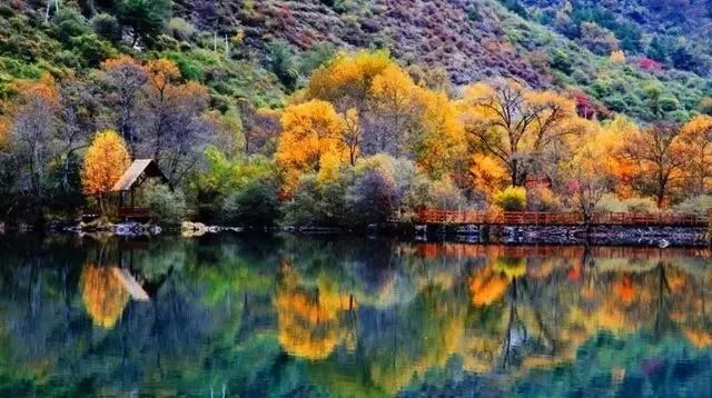 [Xiaojiuzhai Colorful Forest Travel Guide] Three ditches, nine seas and fourteen scenic spots, the picturesque Songping Valley!