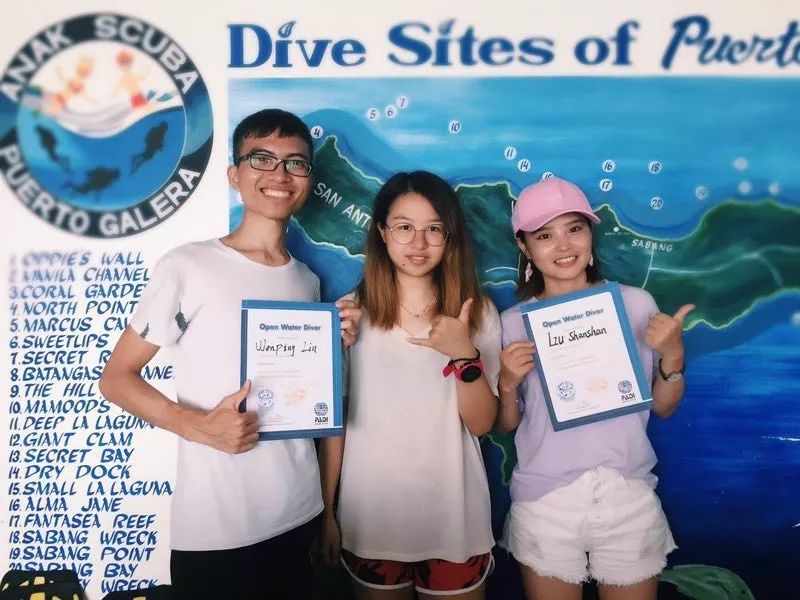 Travel Notes: PG Island in the Philippines, get your OW diving certificate