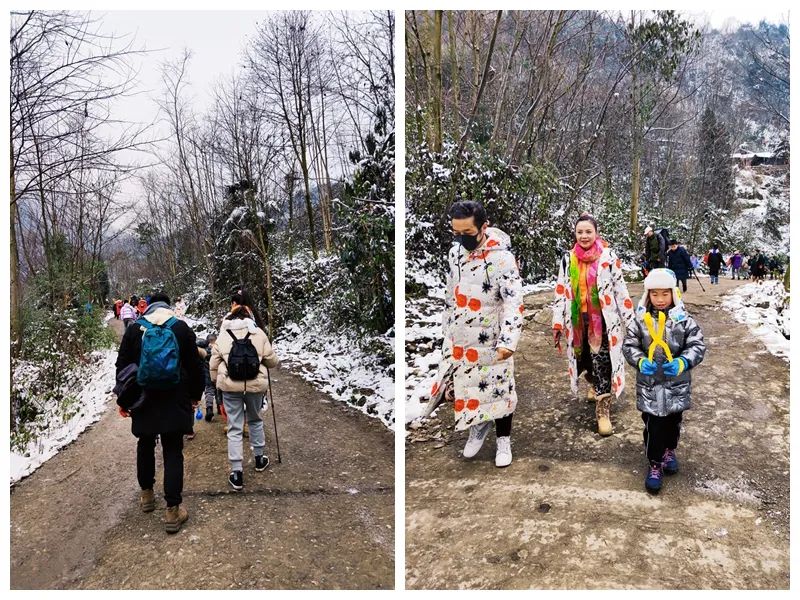 Vivir en un lugar secreto que nadie conoce, hacer caminatas en la nieve y el hielo en las montañas brumosas.