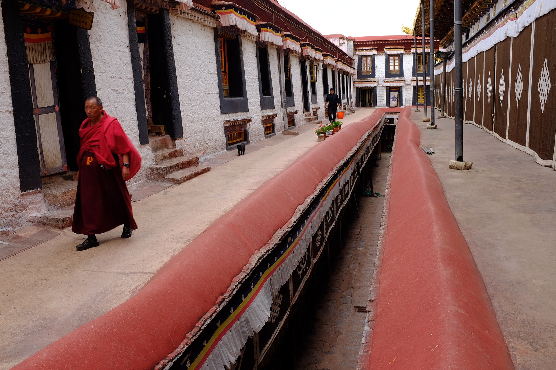 "티베트 향, 기, 라마 사원" DAY6 마지아미에서 창구 사원까지 방황