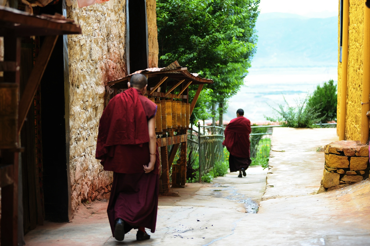 "티베트 향, 버터, 라마 사원" DAY4 그린 스마일