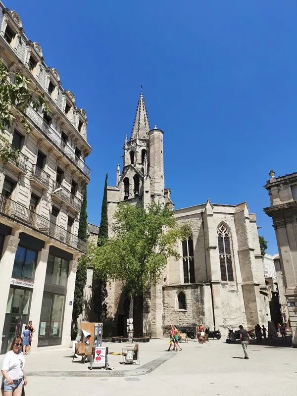 Paisaje del sur de Francia ~ Aviñón