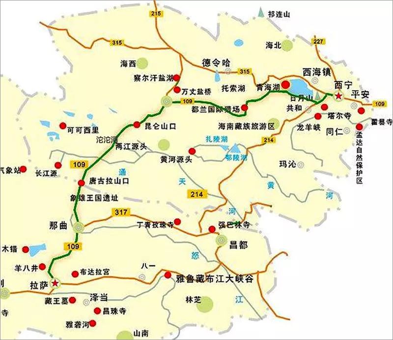 Tibet Qinghai Qinghai-Tibet Line Self-driving Cycling Travel Guide: An article explaining the Qinghai-Tibet Line