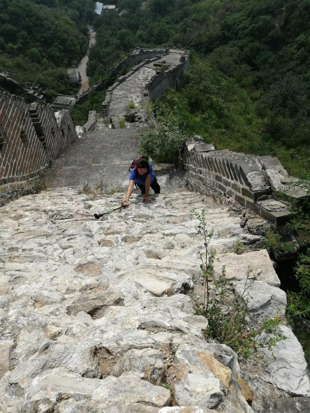 Sube a las montañas solo para echar un vistazo a Huanghuacheng en otoño.