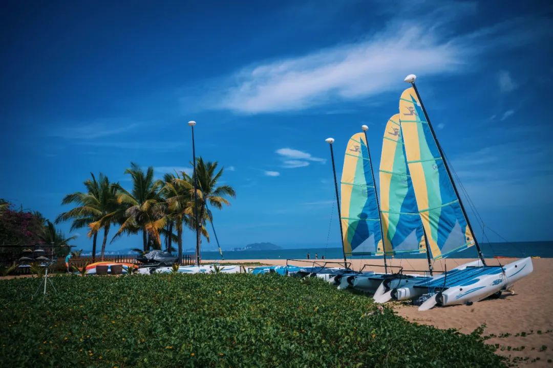 Quizás este sea el único resort en Sanya donde puedes tirar a tu bebé.