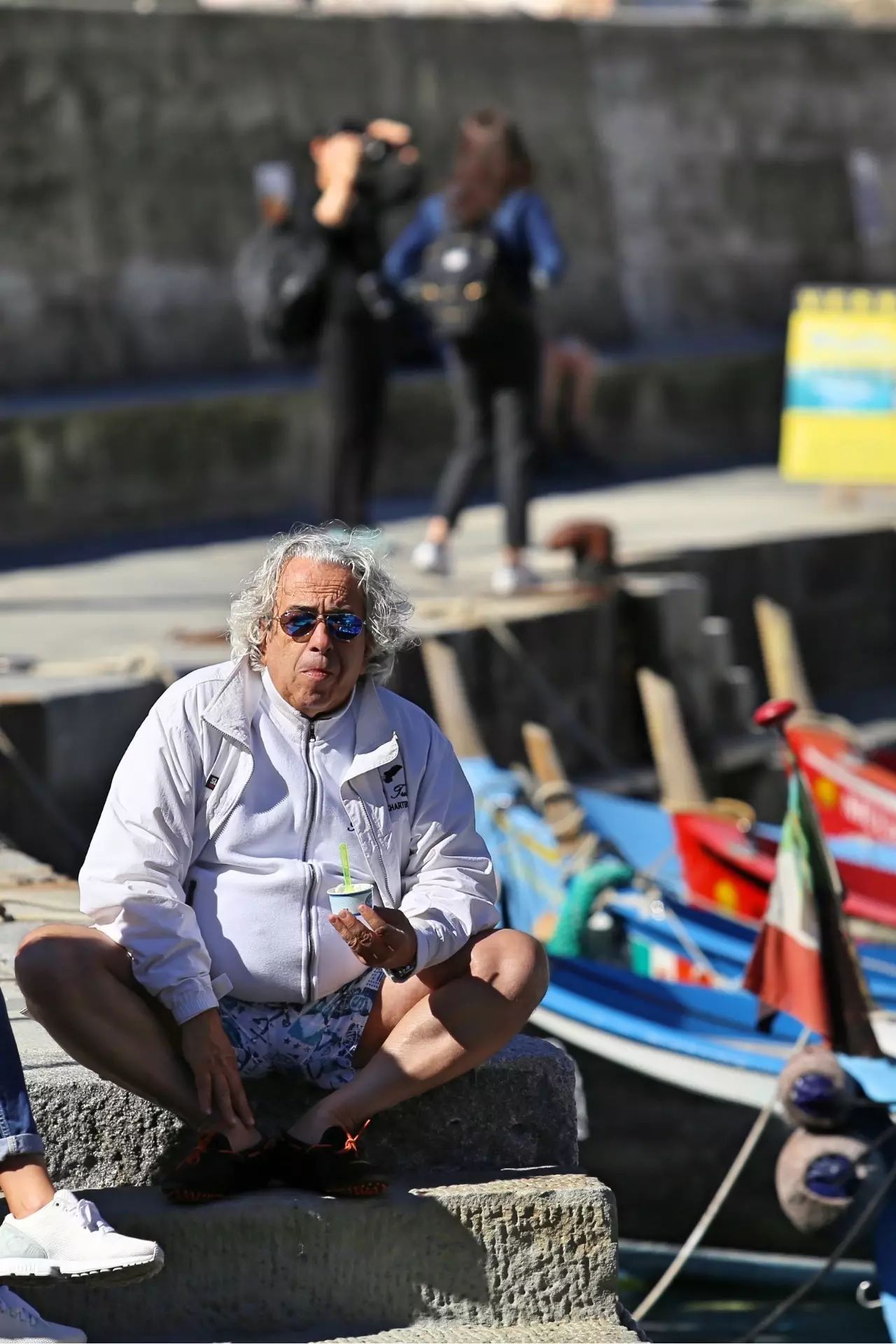 [Yue Travel Notes] Small fishing village on the cliff in Italy