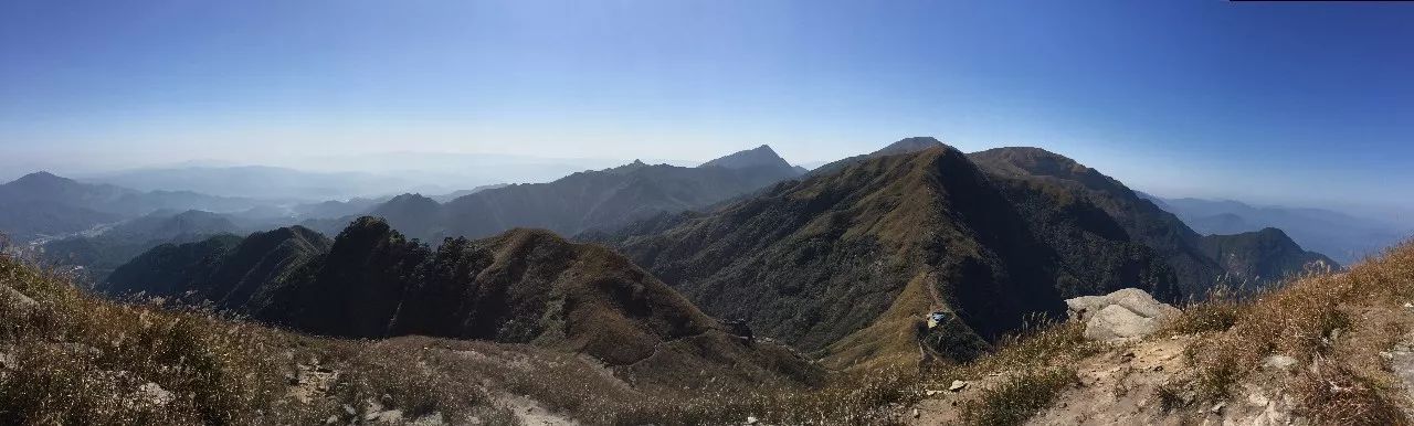 最爱那抹黄，深秋的武功山徒步之旅