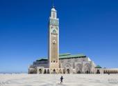 摩洛哥哈桑二世清真寺旅游攻略 之 露天广场