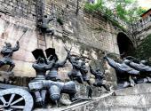 重庆古城墙旅游攻略 之 雕塑