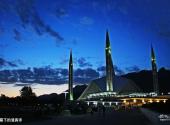 巴基斯坦伊斯兰堡市旅游攻略 之 夜幕下的清真寺