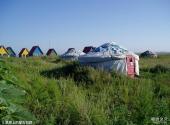 张北中都草原度假村旅游攻略 之 草原上的蒙古包群