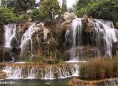 北京中华民族园旅游攻略 之 盘龙叠水瀑布