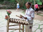 云南西双版纳基诺山寨旅游攻略 之 竹乐器演奏