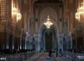 摩洛哥哈桑二世清真寺旅游攻略 之 水晶吊灯