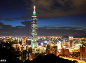 中国台北101大楼旅游攻略 之 大楼夜景