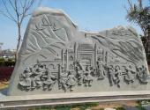 银川新月广场旅游攻略 之 雕塑