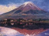 杭州李叔同纪念馆旅游攻略 之 《富士山》