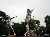 郴州市北湖公园旅游攻略 之 女排雕塑