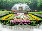 上海复兴公园旅游攻略 之 毛毡花坛