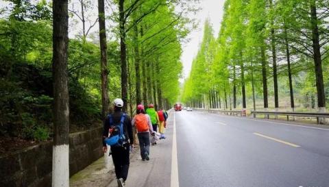 永康龙溪山山脊