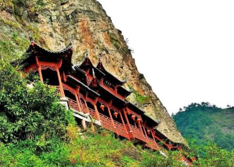 游记|江南悬空寺，醉美大慈岩