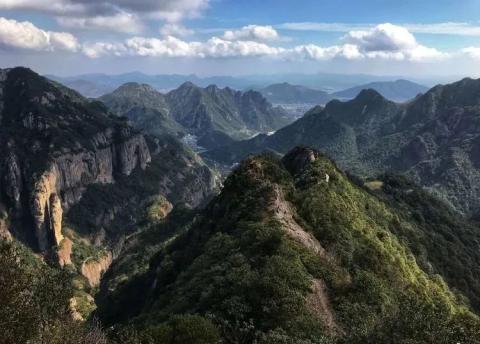 游记|雁荡山卧龙山脊一路向西