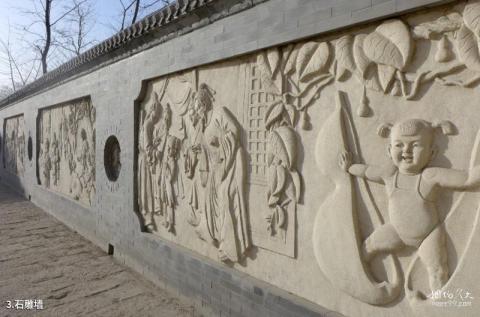秦皇岛山海关孟姜女庙旅游攻略 之 石雕墙
