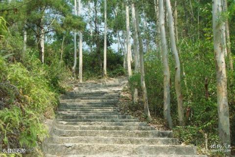 福建九候山风景区旅游攻略 之 登山石阶