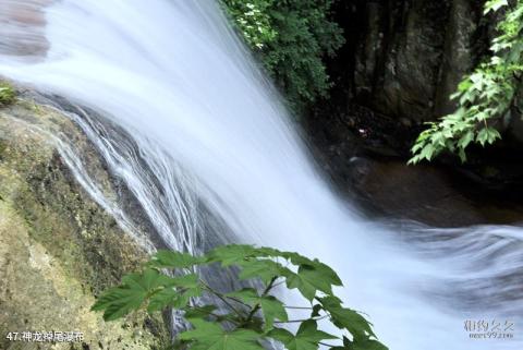 浙江天台山旅游风景区旅游攻略 之 神龙掉尾瀑布