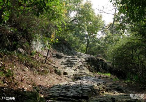 宁波保国寺旅游攻略 之 登山路