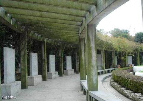 金坛华罗庚公园旅游攻略 之 名人碑廊