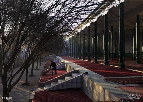 新疆艾提尕尔清真寺旅游攻略 之 后院