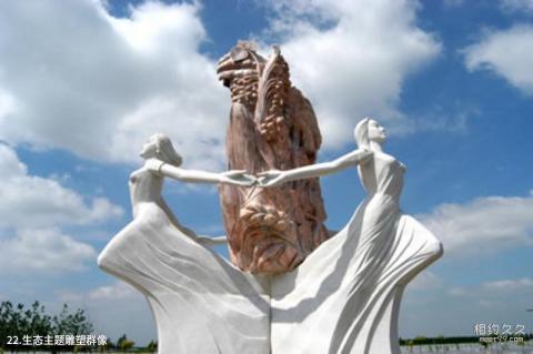 江苏永丰林农业生态园旅游攻略 之 生态主题雕塑群像