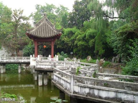 襄阳米公祠（米芾纪念馆）旅游攻略 之 墨园水景