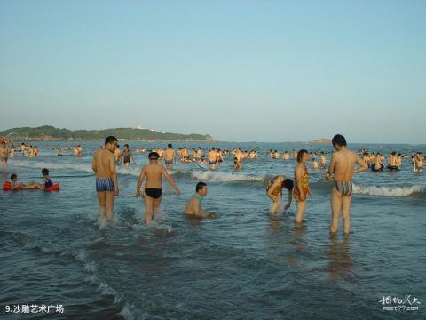 舟山朱家尖景区旅游攻略 之 沙雕艺术广场