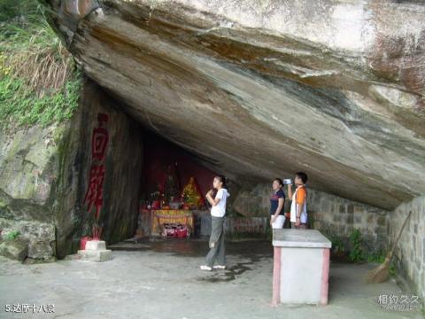 福州鼓山风景区旅游攻略 之 达摩十八景