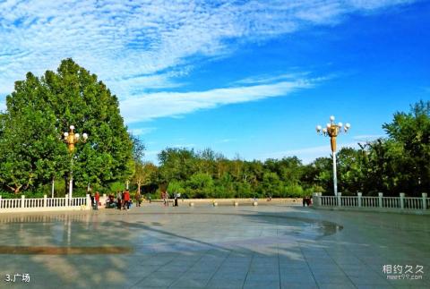 天津西沽公园旅游攻略 之 广场
