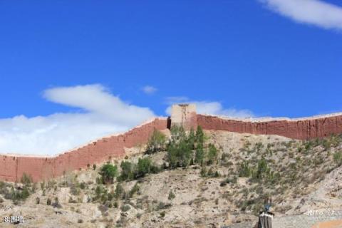 西藏白居寺旅游攻略 之 围墙