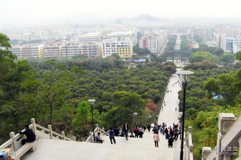 深圳红花山公园旅游攻略 之 台阶