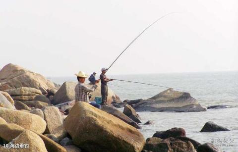 深圳小梅沙海滨公园旅游攻略 之 海边垂钓