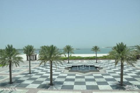 阿联酋阿布扎比市旅游攻略 之 私人海滩