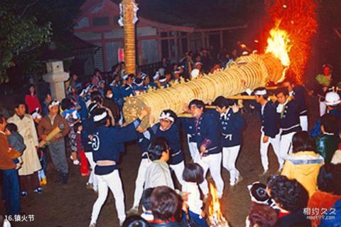 日本严岛神社旅游攻略 之 镇火节