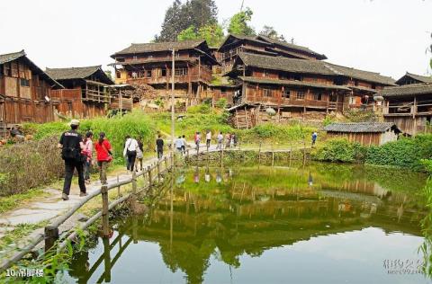 湖南靖州地笋苗寨旅游攻略 之 吊脚楼