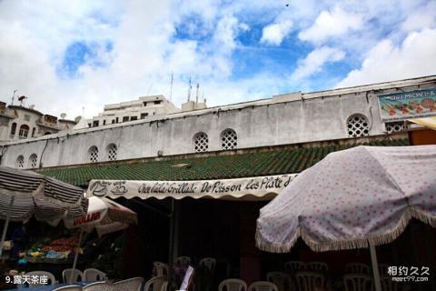 摩洛哥卡萨布兰卡市旅游攻略 之 露天茶座