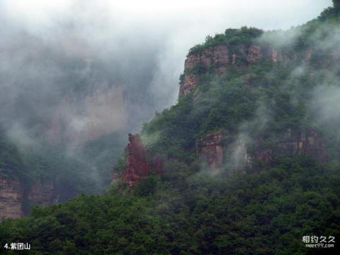 太行山大峡谷旅游攻略 之 紫团山