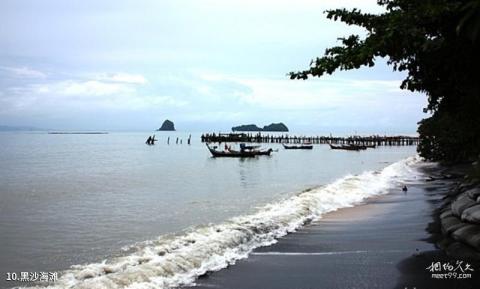 马来西亚兰卡威群岛旅游攻略 之 黑沙海滩