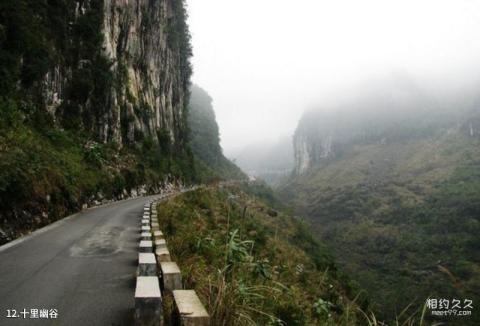 广西七百弄国家地质公园旅游攻略 之 十里幽谷