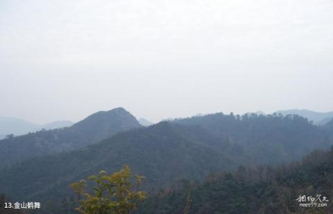 谷城承恩寺旅游攻略 之 金山鹤舞