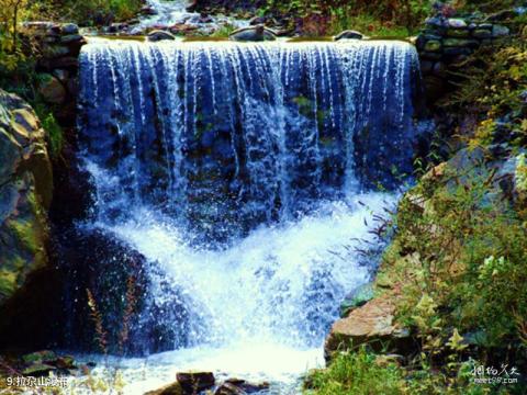 舟曲拉尕山风景区旅游攻略 之 拉尕山瀑布