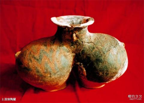 西藏博物馆旅游攻略 之 双体陶罐